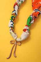 HANDMADE SCARF CHARM NECKLACE | 80N91790: N