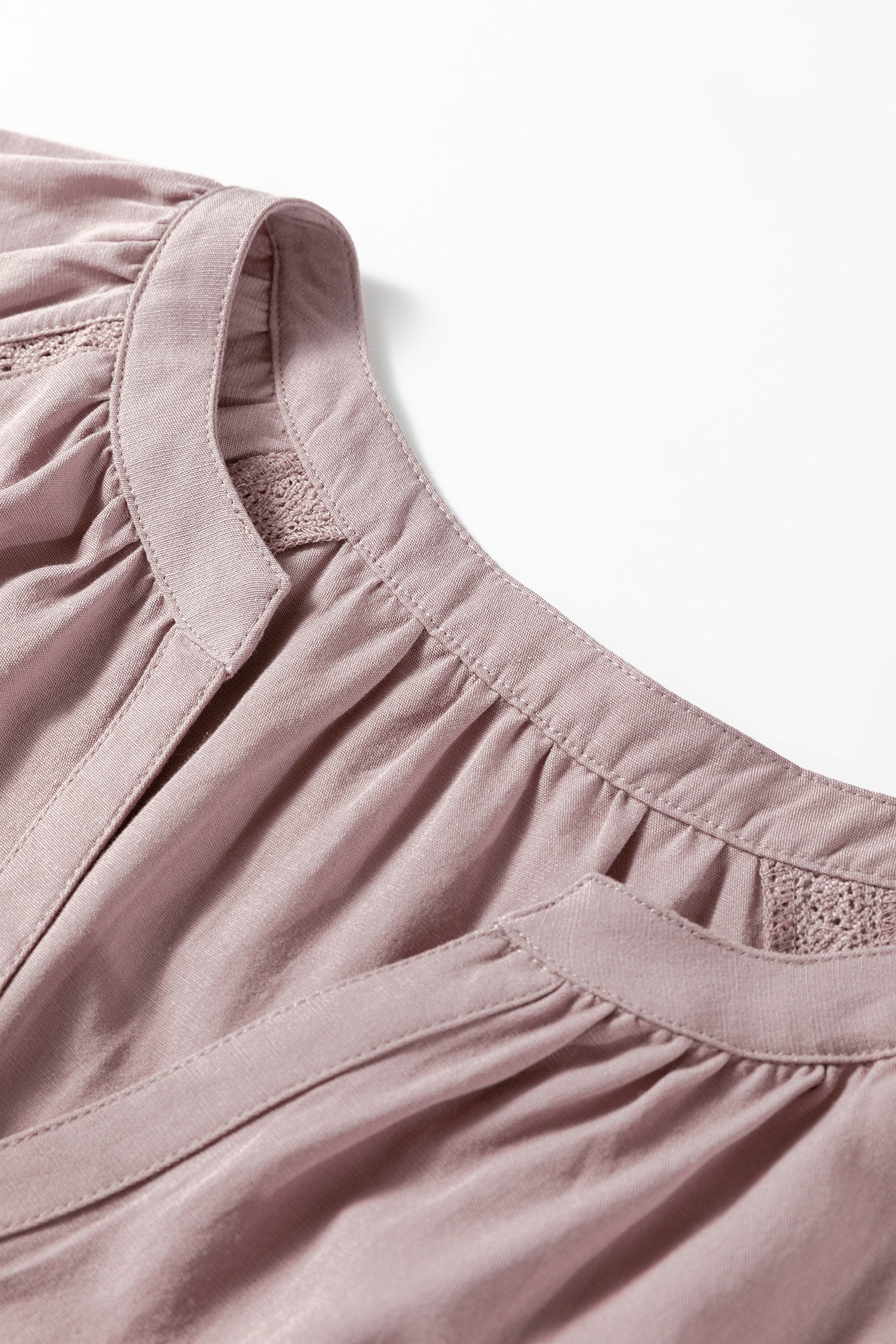Sepia Rose Ruffled Loose Blouse