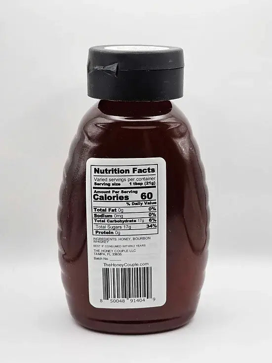 Bourbon Infused Honey: 2oz