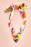 HANDMADE SCARF CHARM NECKLACE | 80N91790: N