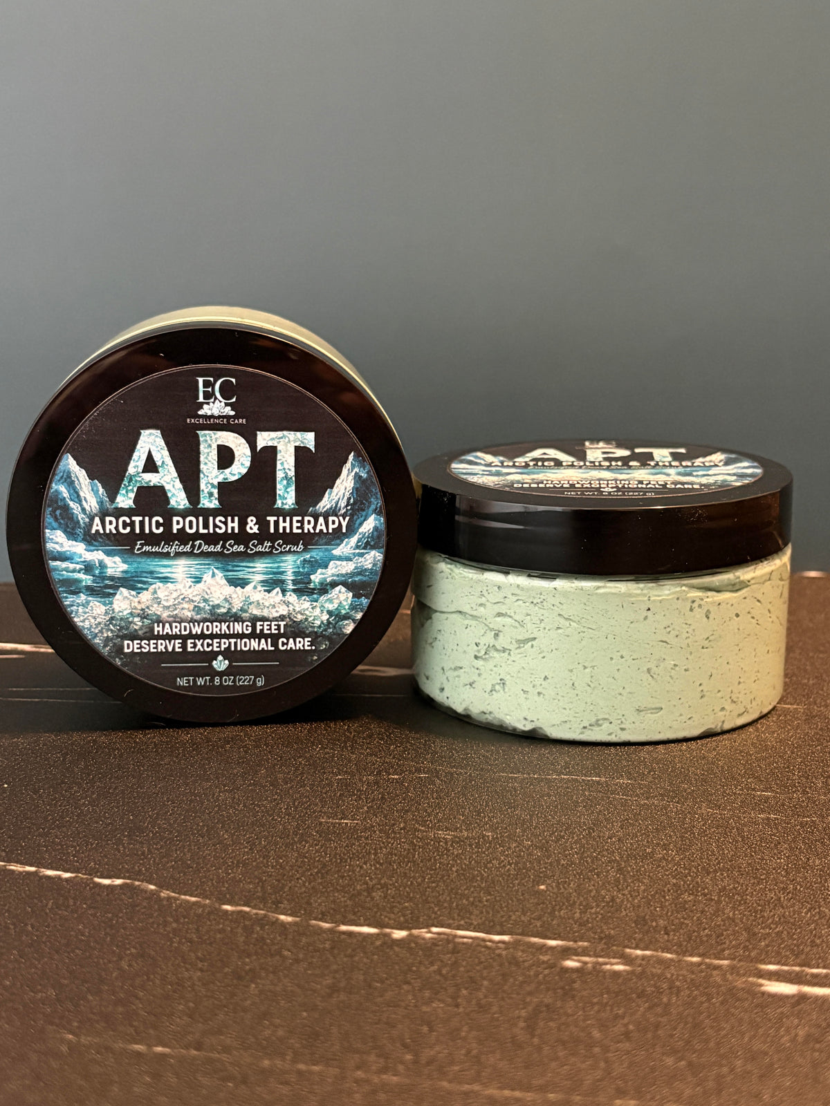 APT: Arctic Polish & Therapy Dead Sea Salt Foot Scrub