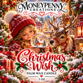 Christmas Wish Candle Moneypenny Creations Palm Wax Candle, 7oz