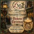 Dickens Christmas Candle Moneypenny Creations Palm Wax Candle, 7oz