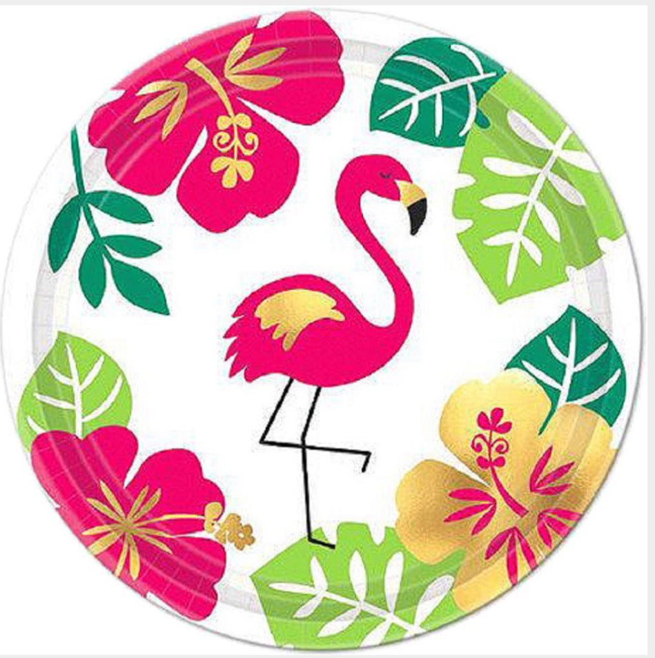 Flamingo Ginger Snap Compatible Snap Charm 18mml