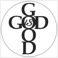 God is Good Christian  Ginger Snap Compatible Snap Charm 18mm