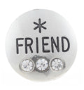 Friend Ginger Snap Compatible Snap Charm 18mml