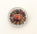 Fall Pumpkin  Ginger Snap Compatible Snap Charm 18mm