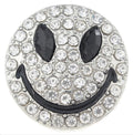 Smiley face Smile Ginger Snap Compatible Snap Charm 18mm