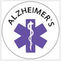 Alzheimers Medical Ginger Snap Compatible Snap Charm 18mm