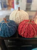 Chunky Knit Pumpkin Making Class