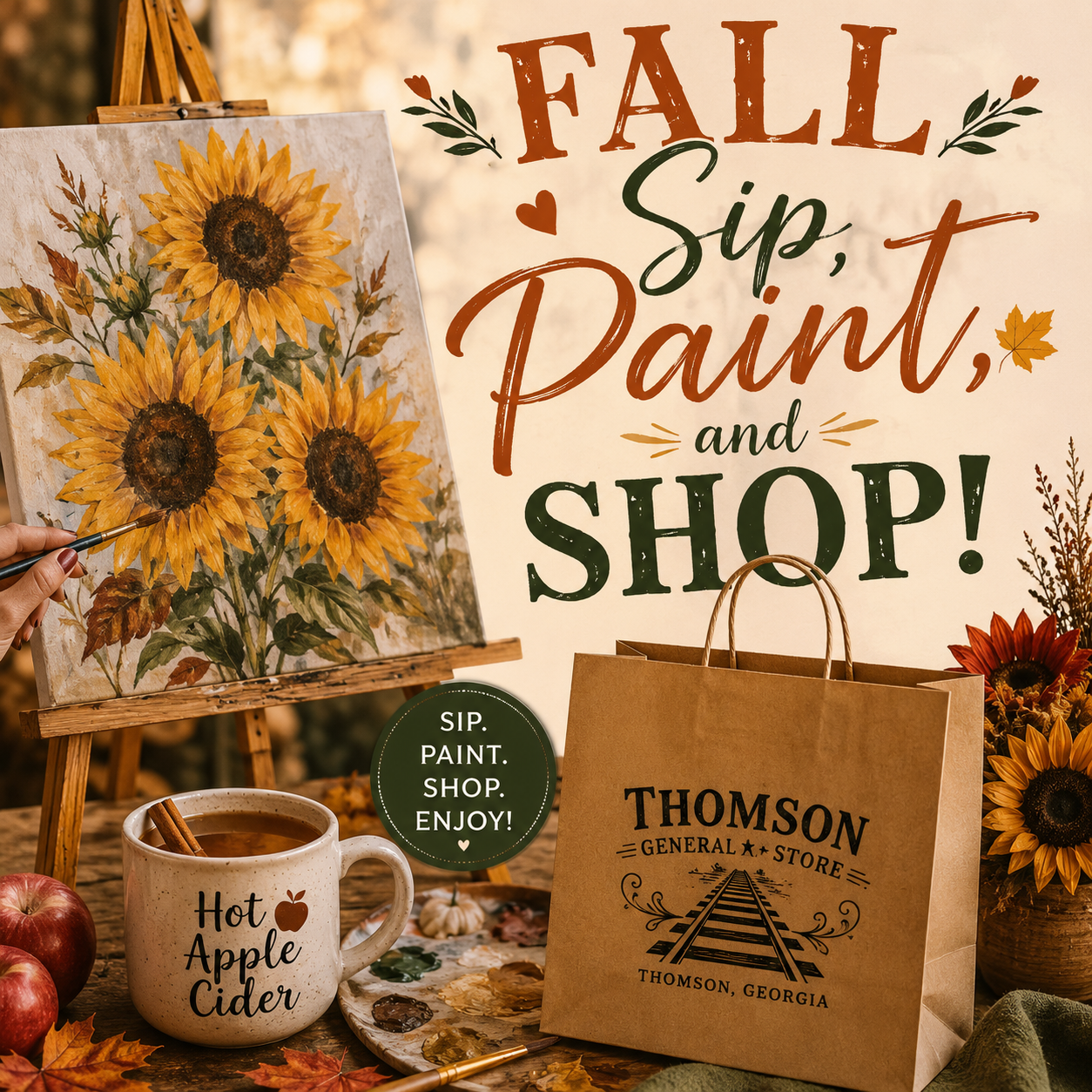 Fall Sip and Paint