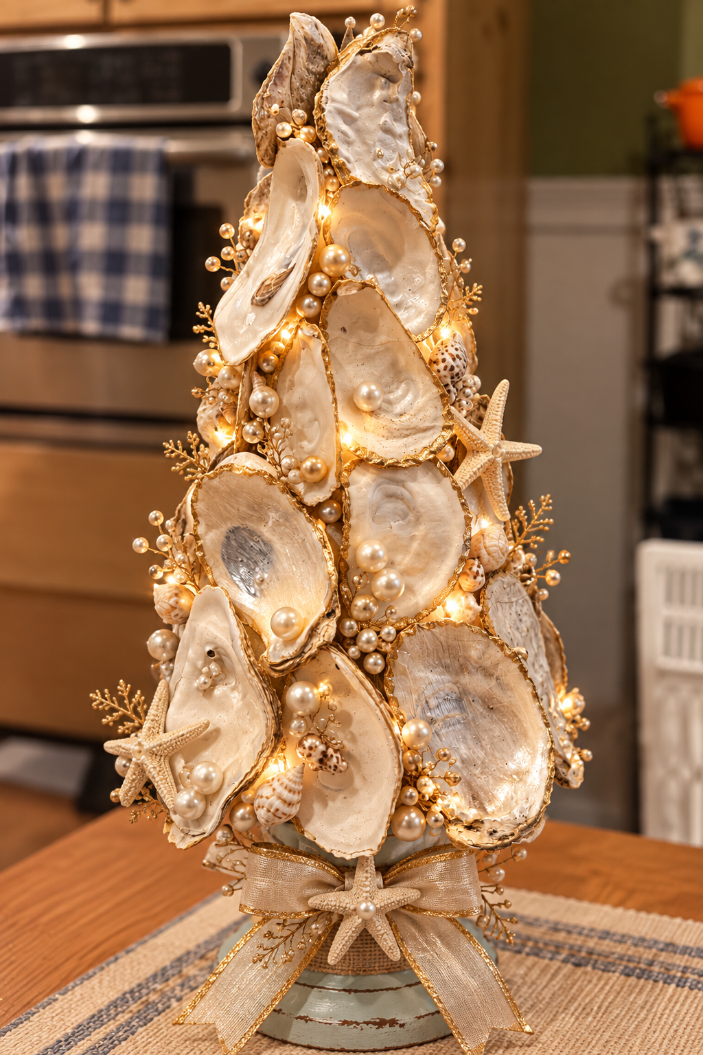 Oyster Shell Christmas Tree Making Class