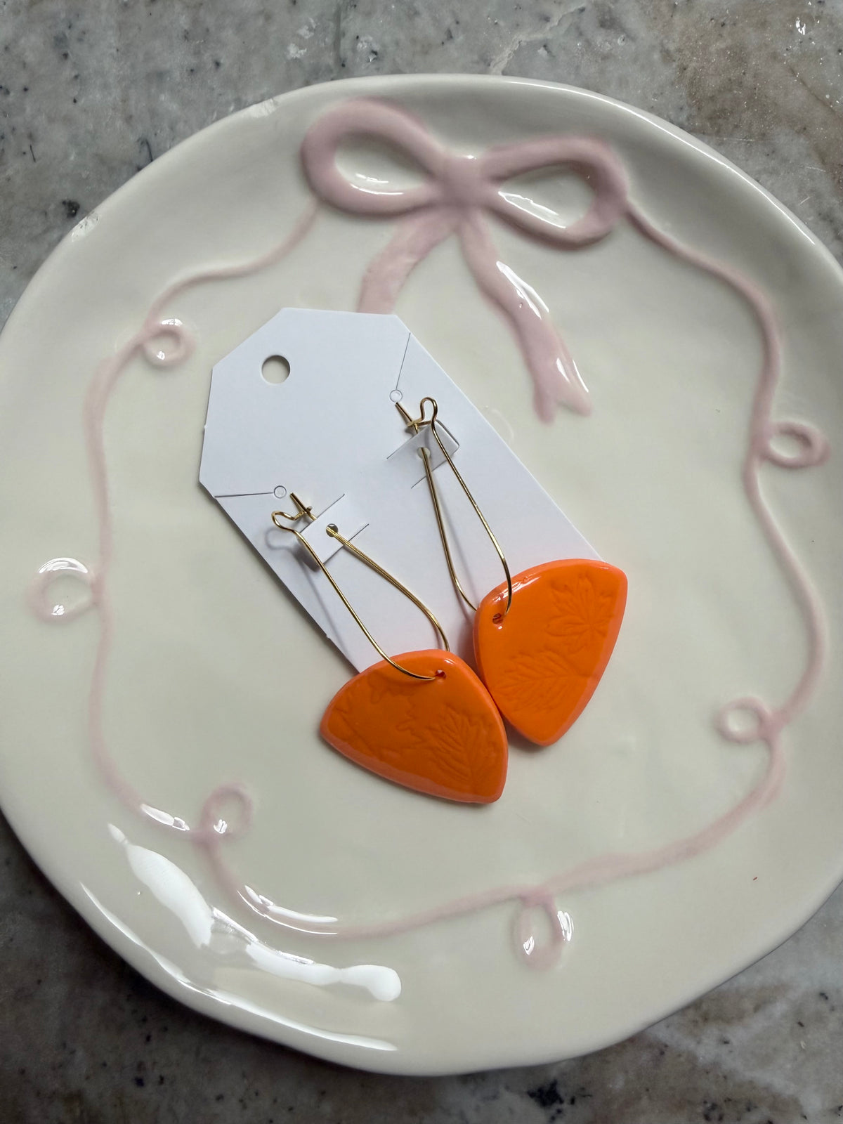 Orange (Gold) Handmade , Medium