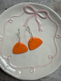 Orange (Silver) Handmade , Medium