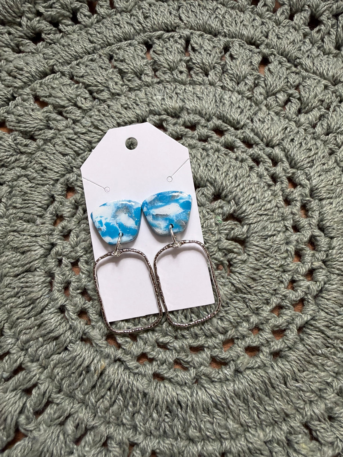 Blue Marble Dangles
