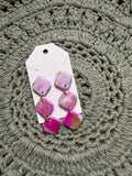 Pink and Lavender Dangles
