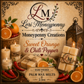 Sweet Orange & Chili Pepper Melts Moneypenny Creations Melts, 2.5 oz