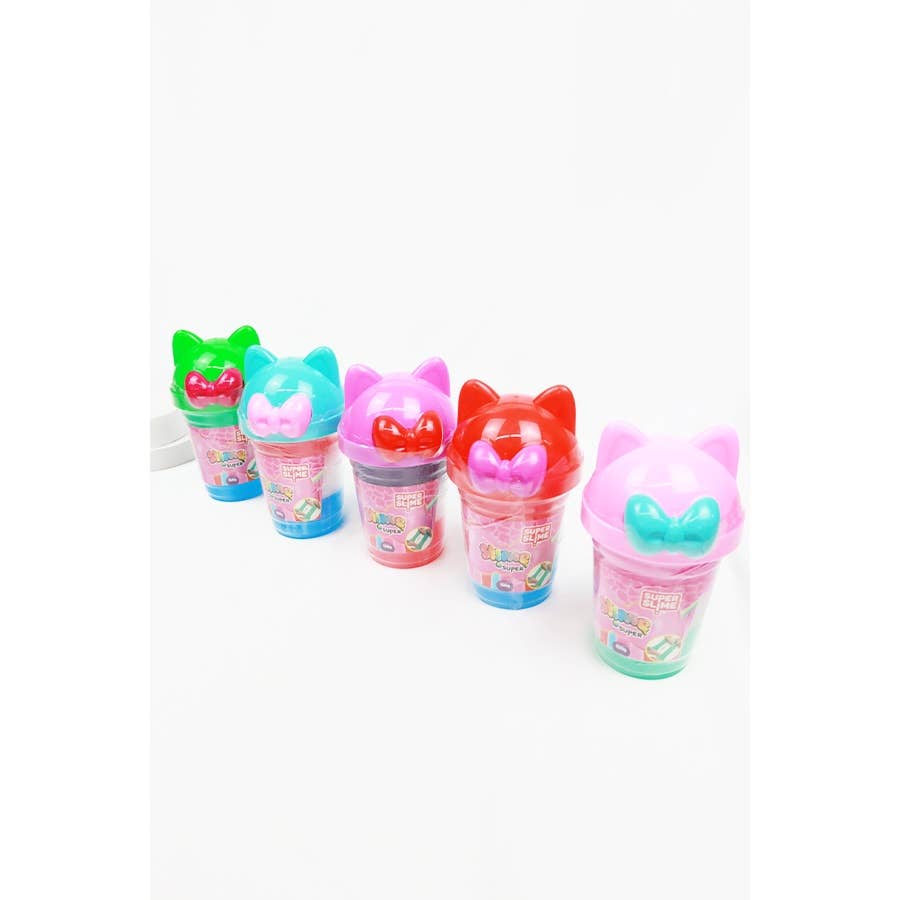 Cat Ear Slime Bottle: MIX COLOR / ONE(12)