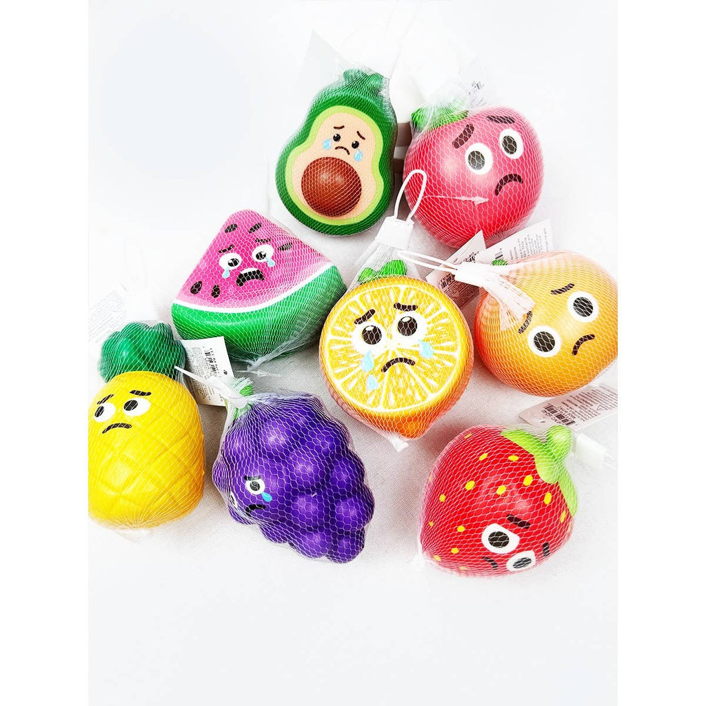 Slow Rising Assorted Fruit Squishy Toy: ASSORTED / ONE(12)