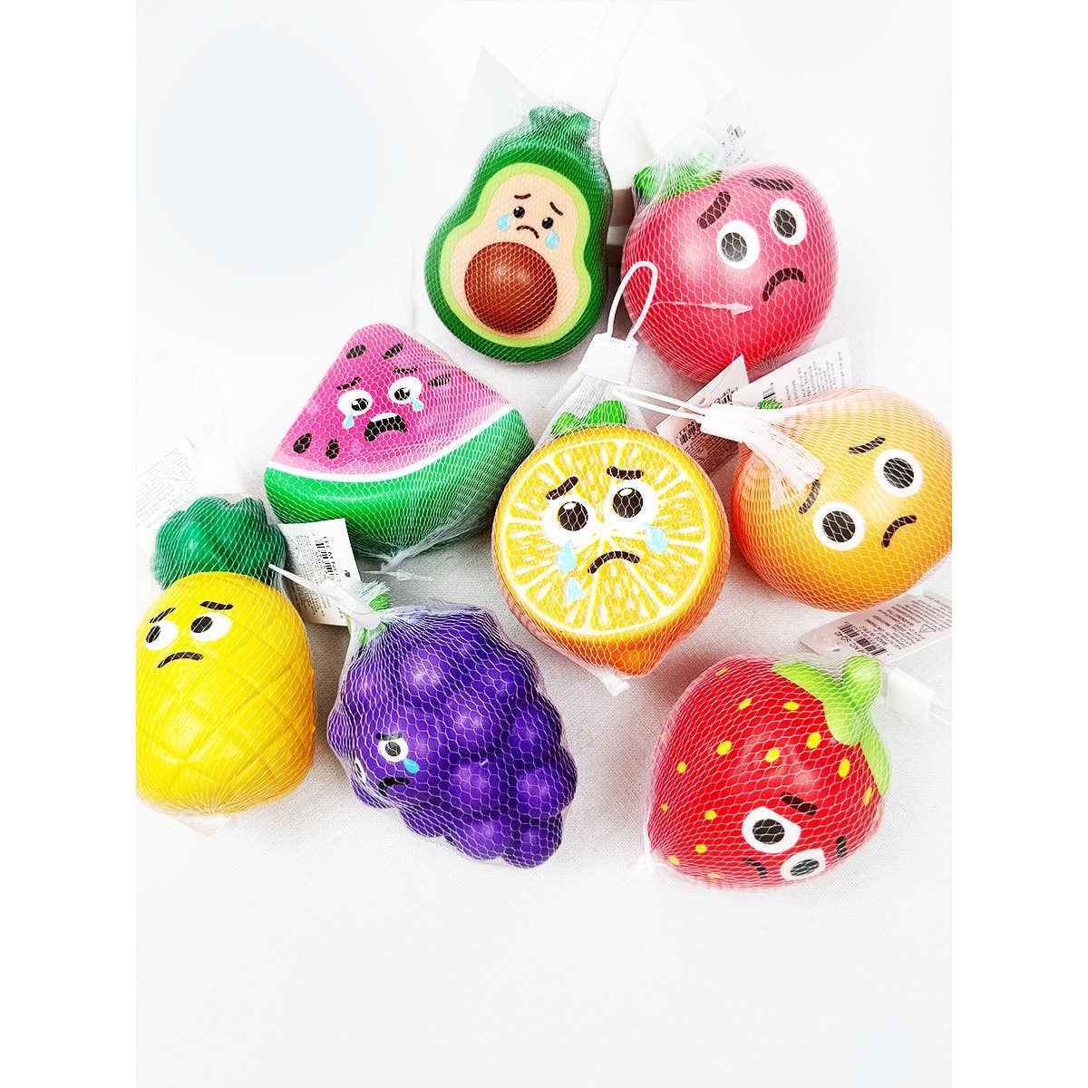 Slow Rising Assorted Fruit Squishy Toy: ASSORTED / ONE(12)
