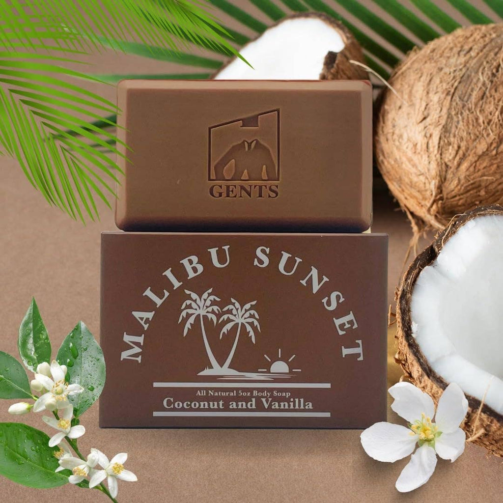 GENTS Body Soaps 5 oz All Natural 5 DIFFERENT SCENTS: Carbon Timber Revival ( Charcoal & Tea Tree Oil)