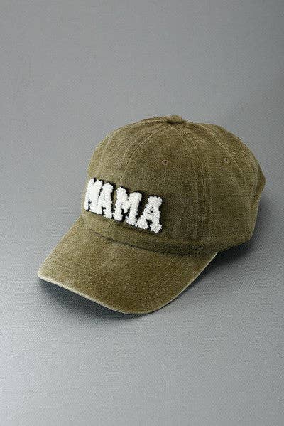 WASHED SHERPA MAMA BASEBALL CAP 40HW701: WASHED TERRCOTTA