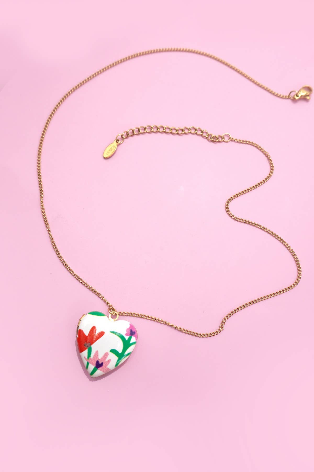 18K STAINLESS STEEL TARNISH FREE LOCKET NECKLACE | 40NK9469: MOM