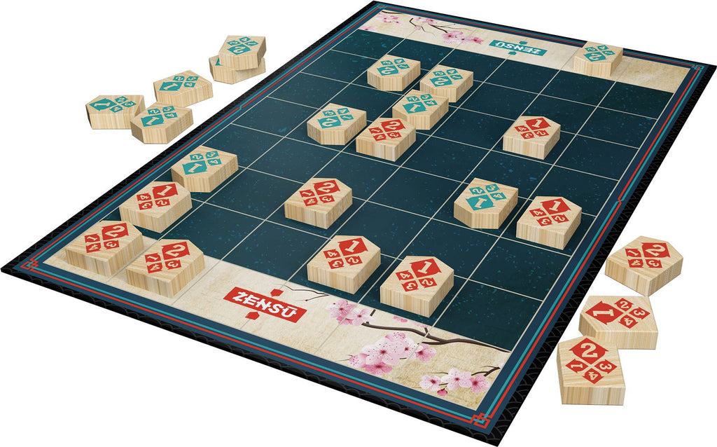 Zensu ( Board Game) - A Game of Stealth, Strategy & Skill!