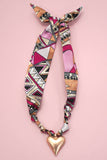HANDMADE SCARF CHARM NECKLACE | 80N91790: N