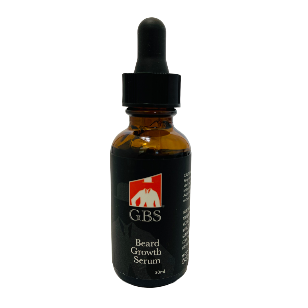G.B.S Beard Natural Hair Growth Serum with Biotin 1 oz