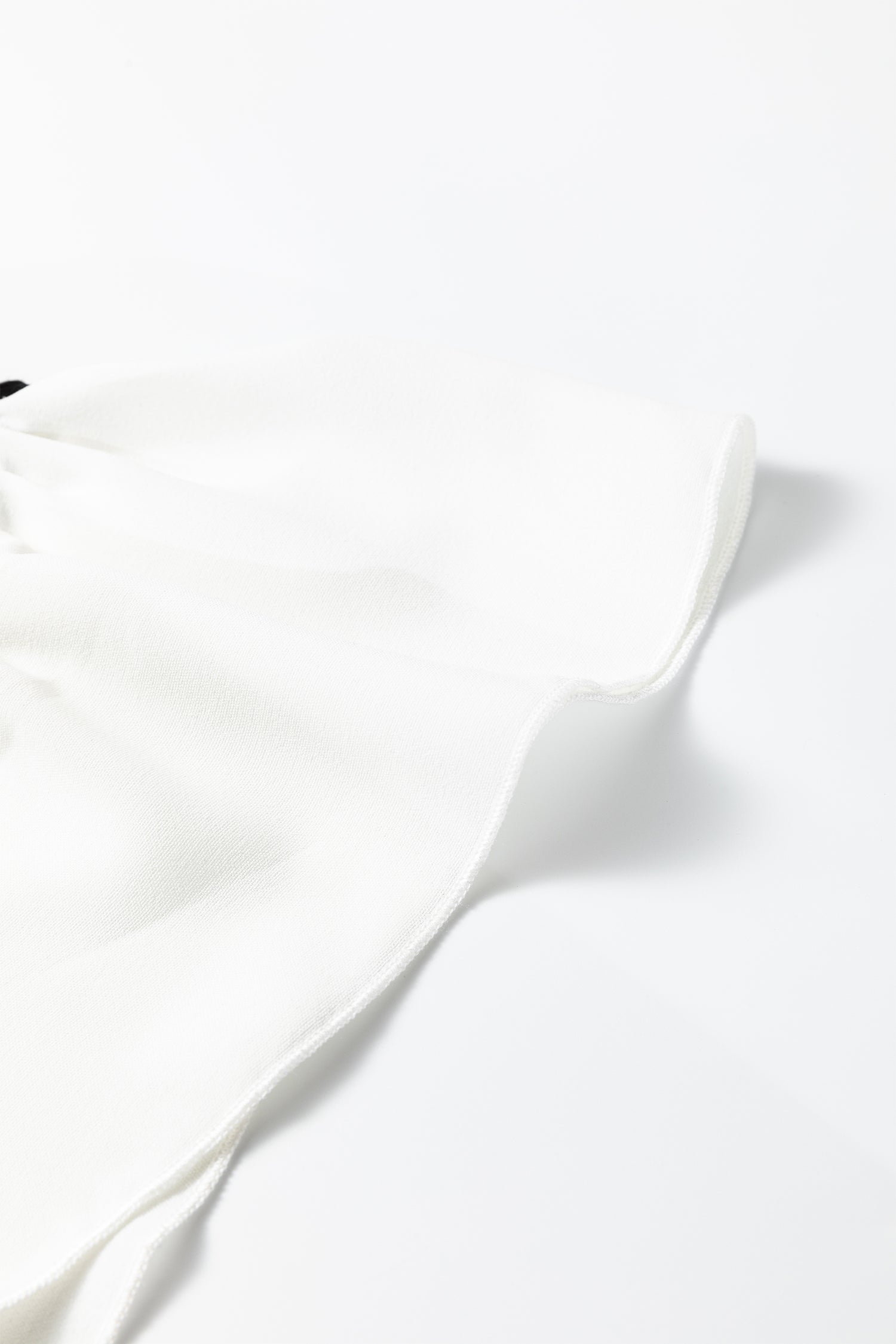 Black Plus Size Ruffled Short Sleeve Blouse