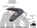 G.B.S Handmade Saw-cut Men's Beard Mustache Folding Comb