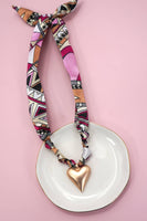 HANDMADE SCARF CHARM NECKLACE | 80N91790: N