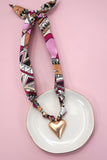 HANDMADE SCARF CHARM NECKLACE | 80N91790: N