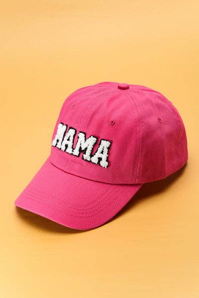 WASHED SHERPA MAMA BASEBALL CAP 40HW701: WASHED TERRCOTTA