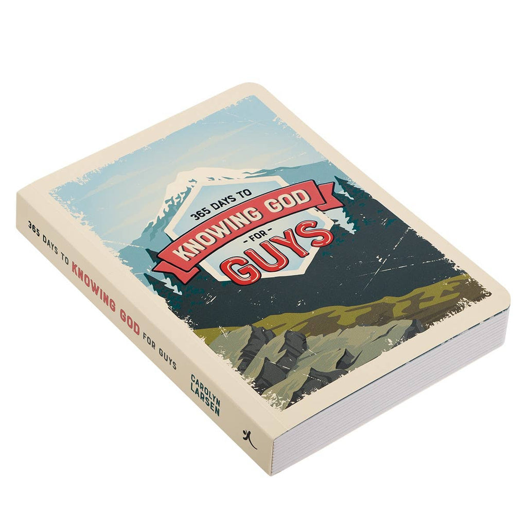 Kid Book 365 Days to Knowing God for Guys Softcover