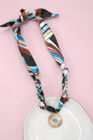 HANDMADE SCARF CHARM NECKLACE | 80N91790: N
