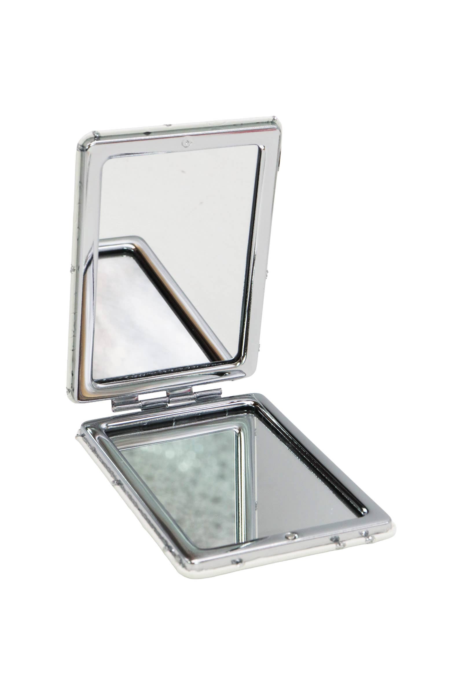 Baby Cow Glitter Rectangular Compact Mirror: Assorted / One Size