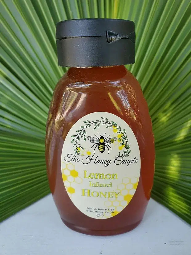 Lemon Infused Honey: 2oz