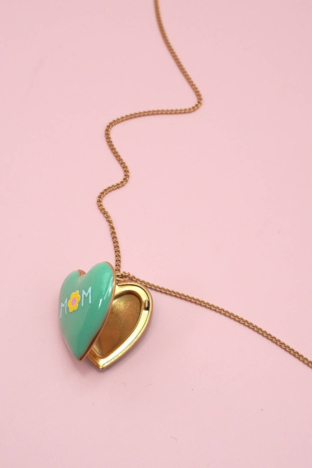 18K STAINLESS STEEL TARNISH FREE LOCKET NECKLACE | 40NK9469: MOM