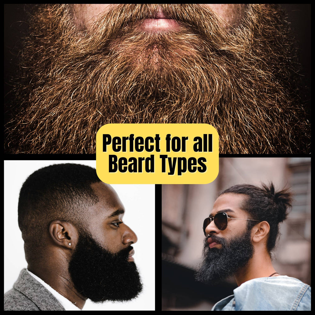 Gents Wood Mini Travel Beard Brush - 100% Boar Bristles
