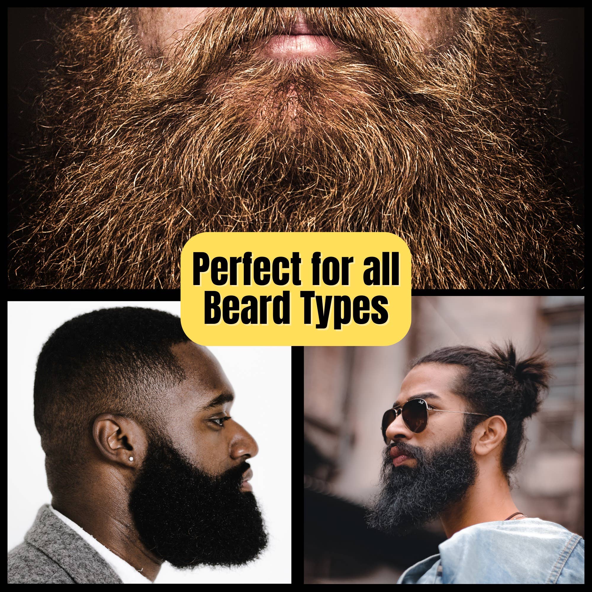 Gents Wood Mini Travel Beard Brush - 100% Boar Bristles