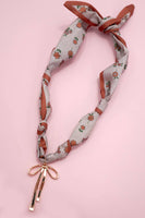 HANDMADE SCARF CHARM NECKLACE | 80N91790: N