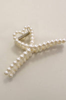 PEARL HAIR CLAW CLIPS | 40H736: RECTANGLE
