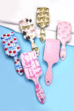 LARGE DETANGLE PADDLE HAIR BRUSH COMB | 40HC100: BOW D