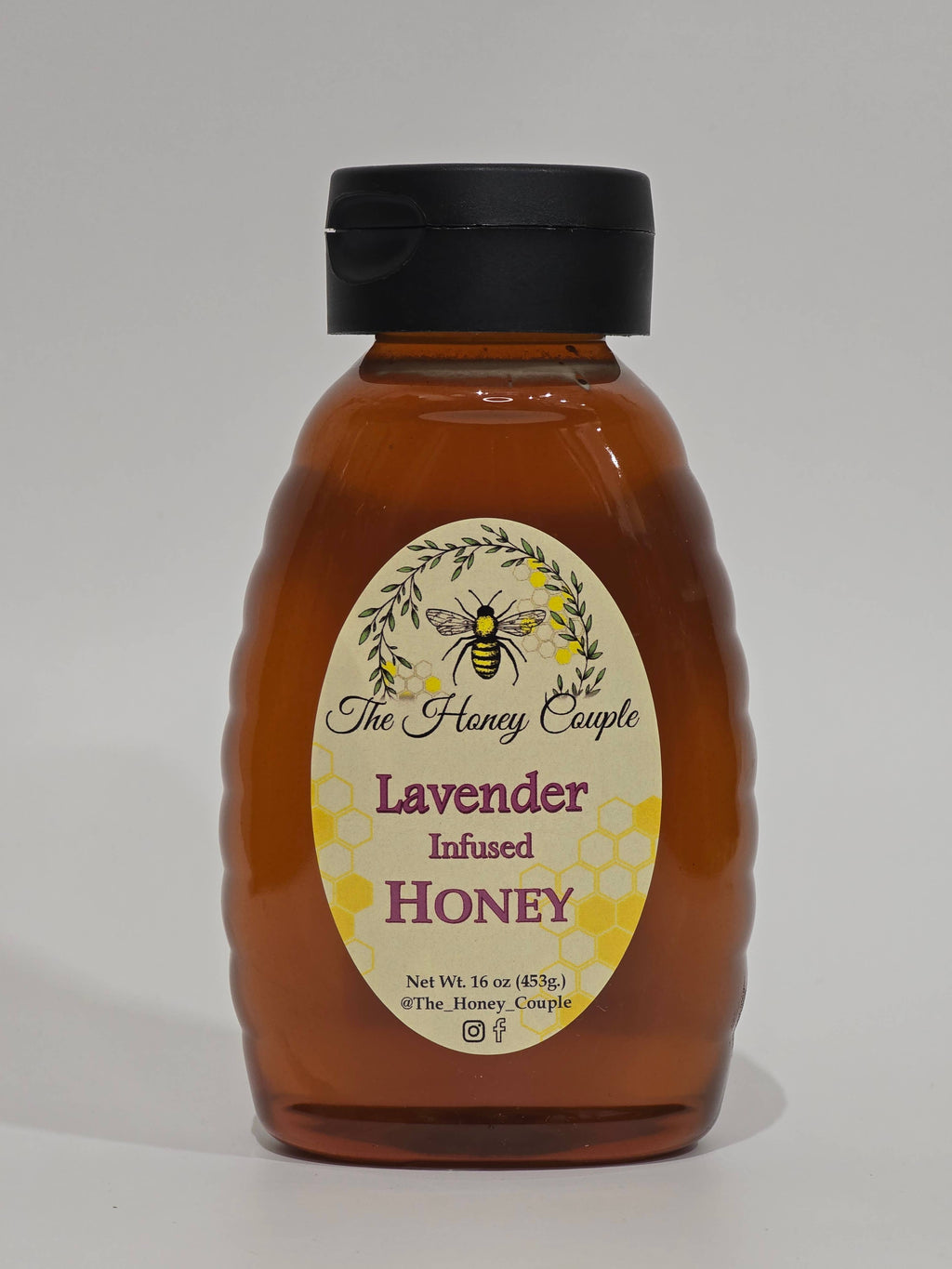 Lavender Infused Honey: 2oz