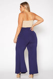 Bellatrix Women's Plus Size Active Flare Leggings: NAVY / 1X