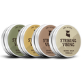 Beard Balm Variety 4 Pack for Men Herbal Nourishing Care Set