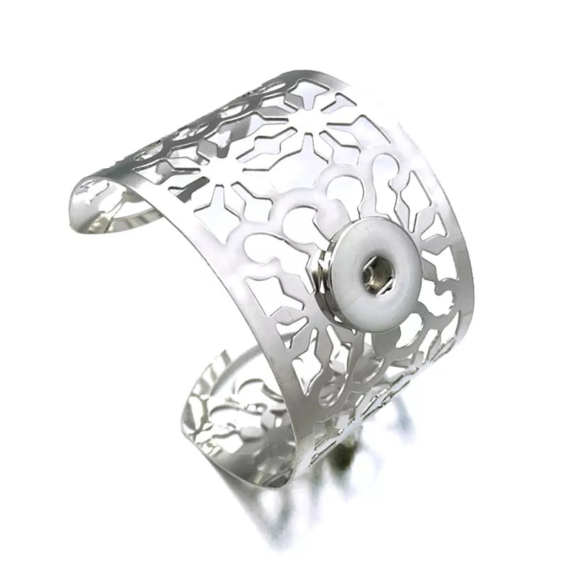 Vintage Snap Cuff Bangle 18mm