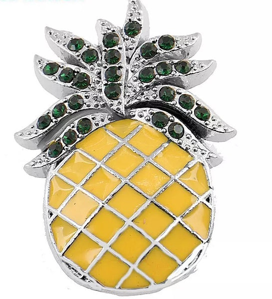 Pineapple Snap Charm 18mm